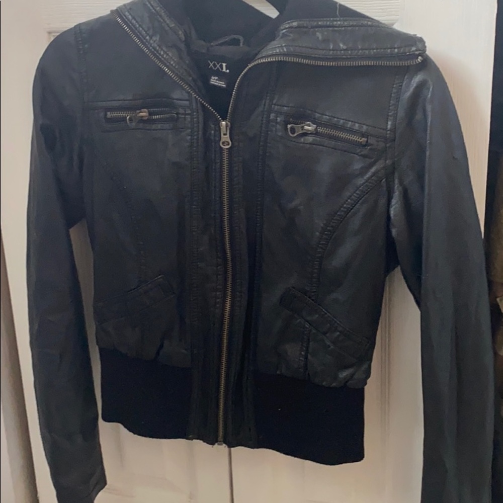 Leather jacket